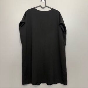 Oak + Fort Black Shift Dress size Medium